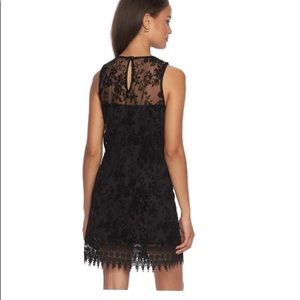 Speechless Crochet Floral Shift Dress